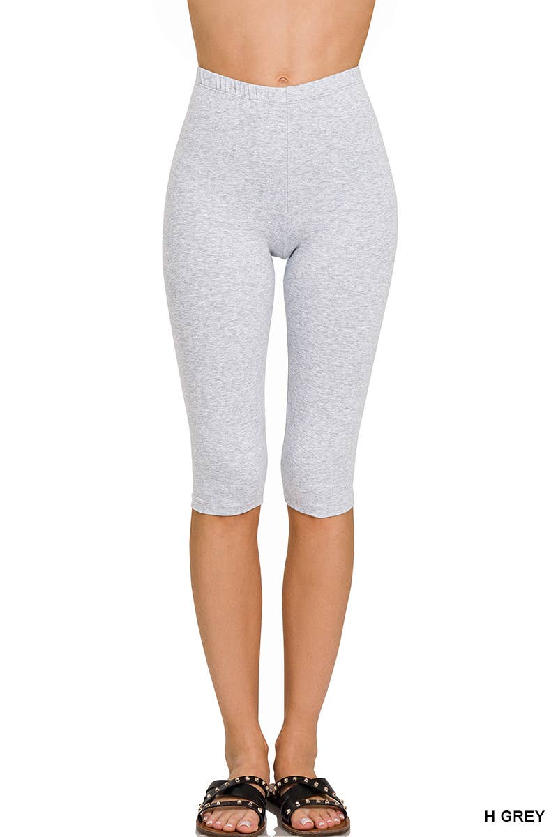 Cotton Capri Leggings