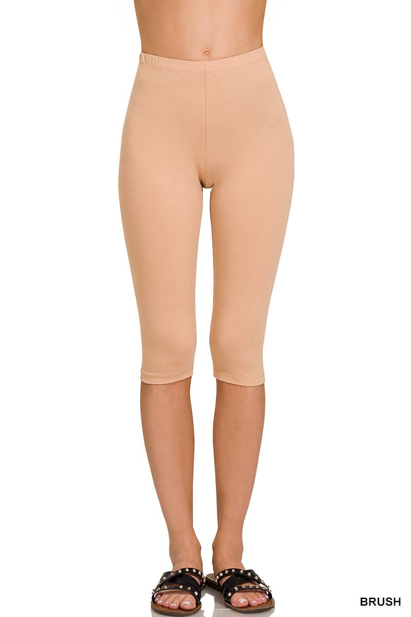 Cotton Capri Leggings
