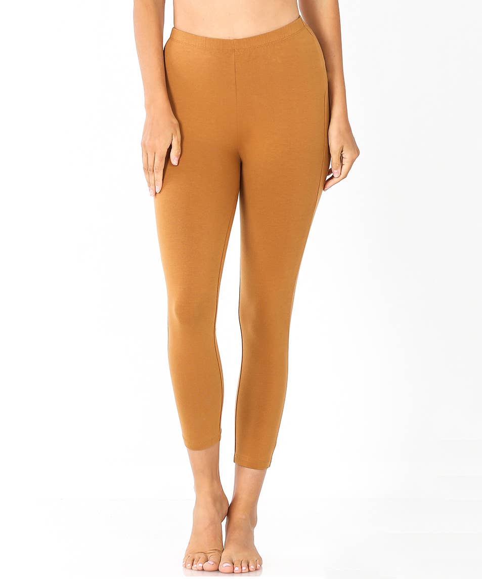 Cotton Capri Leggings