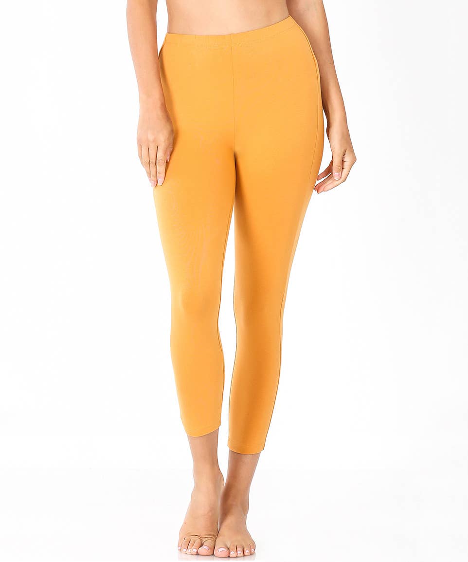 Cotton Capri Leggings