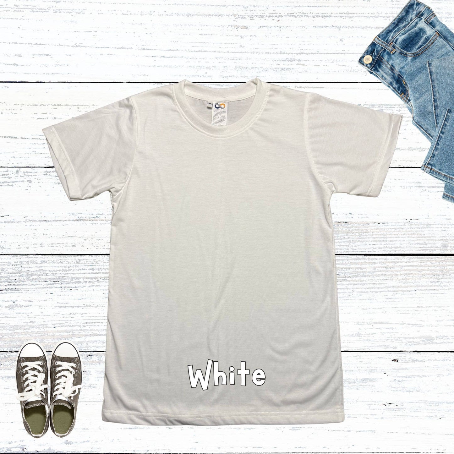 80/20 Polyester Shirt, Sublimation Blank Shirt, Unisex Tees
