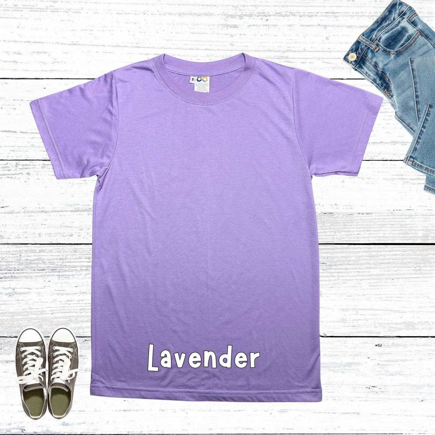 80/20 Polyester Shirt, Sublimation Blank Shirt, Unisex Tees