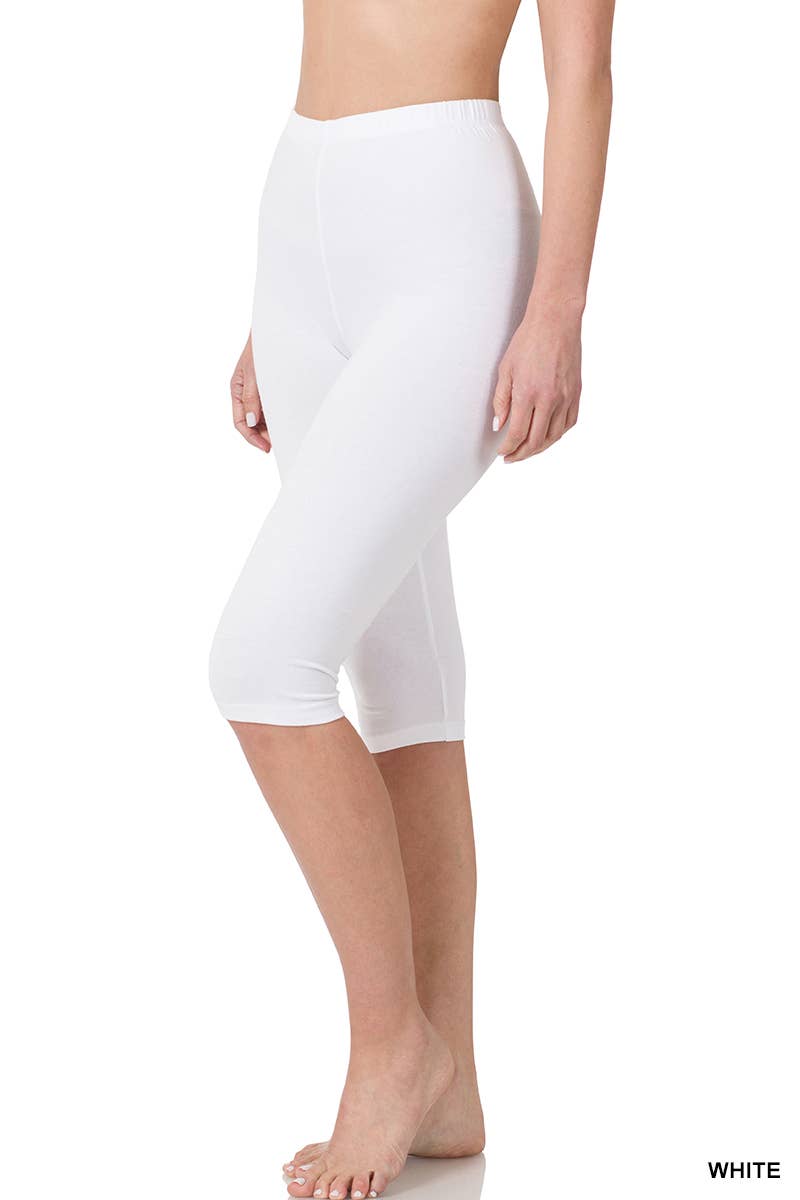 Cotton Capri Leggings