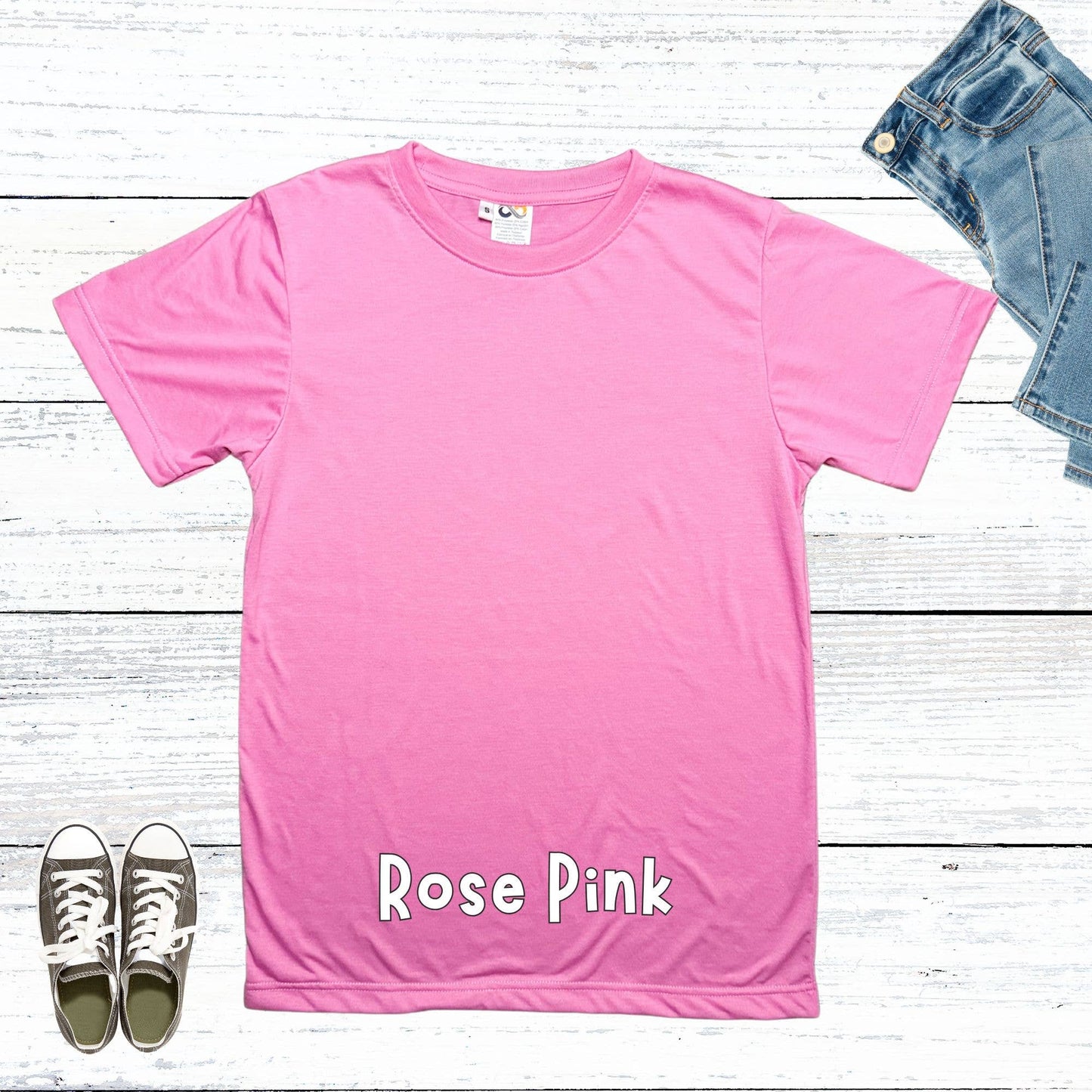 80/20 Polyester Shirt, Sublimation Blank Shirt, Unisex Tees
