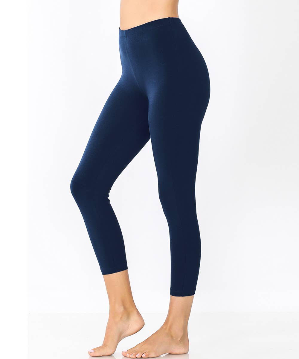 Cotton Capri Leggings