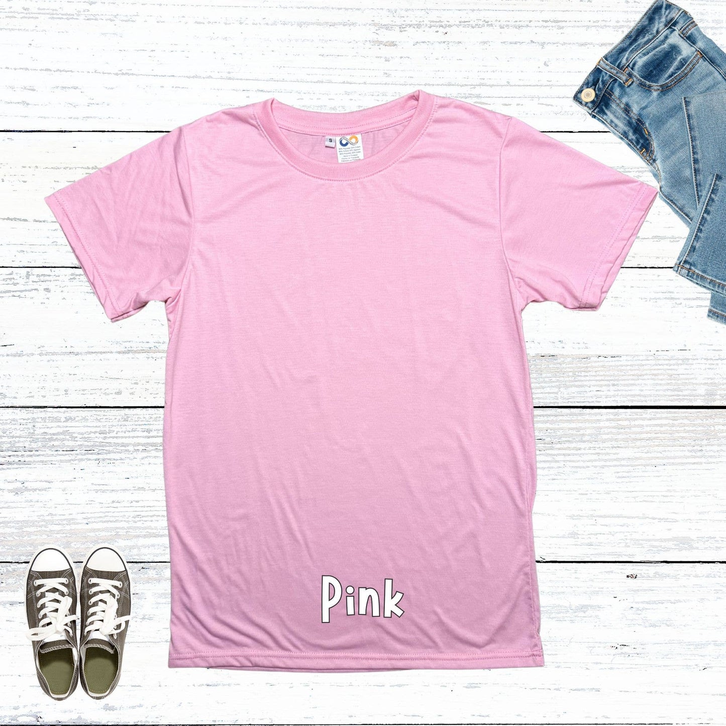 80/20 Polyester Shirt, Sublimation Blank Shirt, Unisex Tees