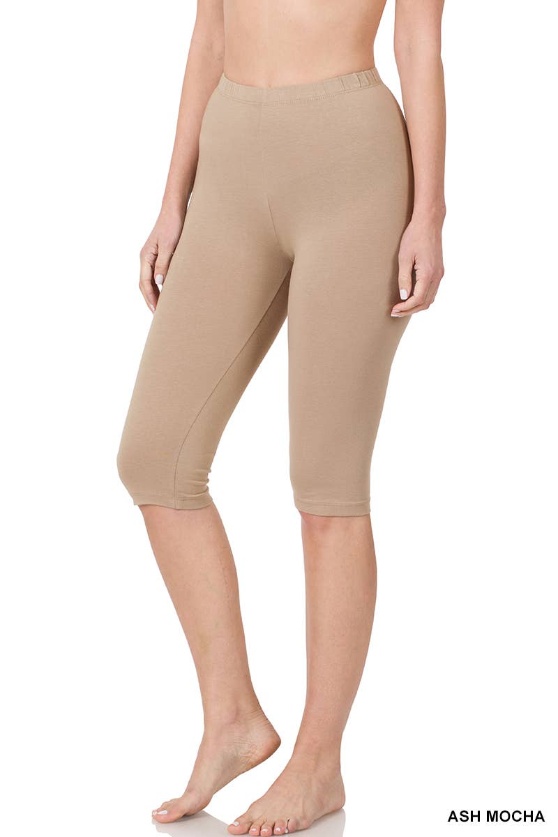 Cotton Capri Leggings