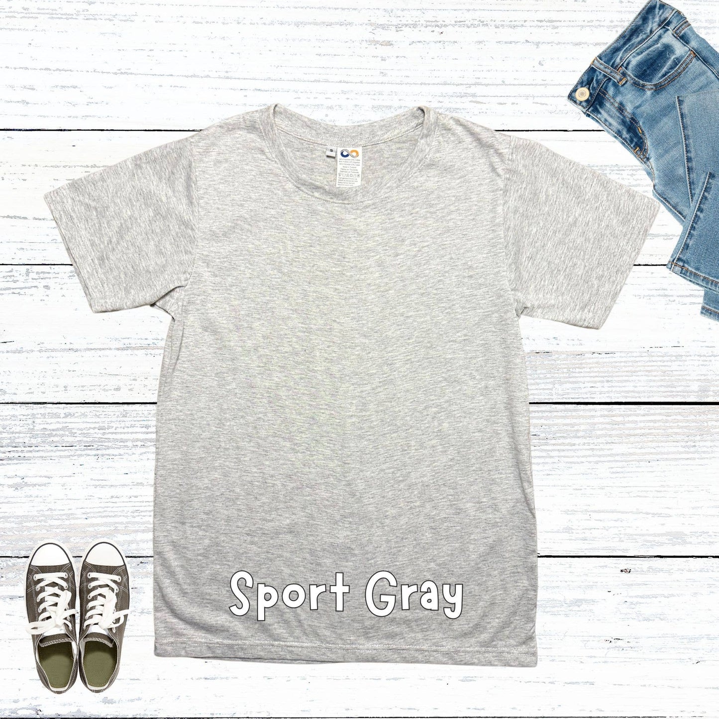 80/20 Polyester Shirt, Sublimation Blank Shirt, Unisex Tees