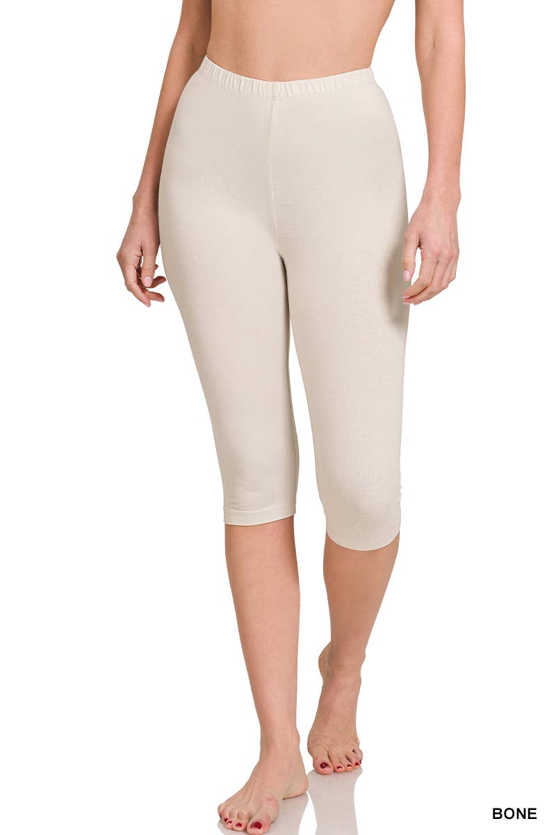 Cotton Capri Leggings