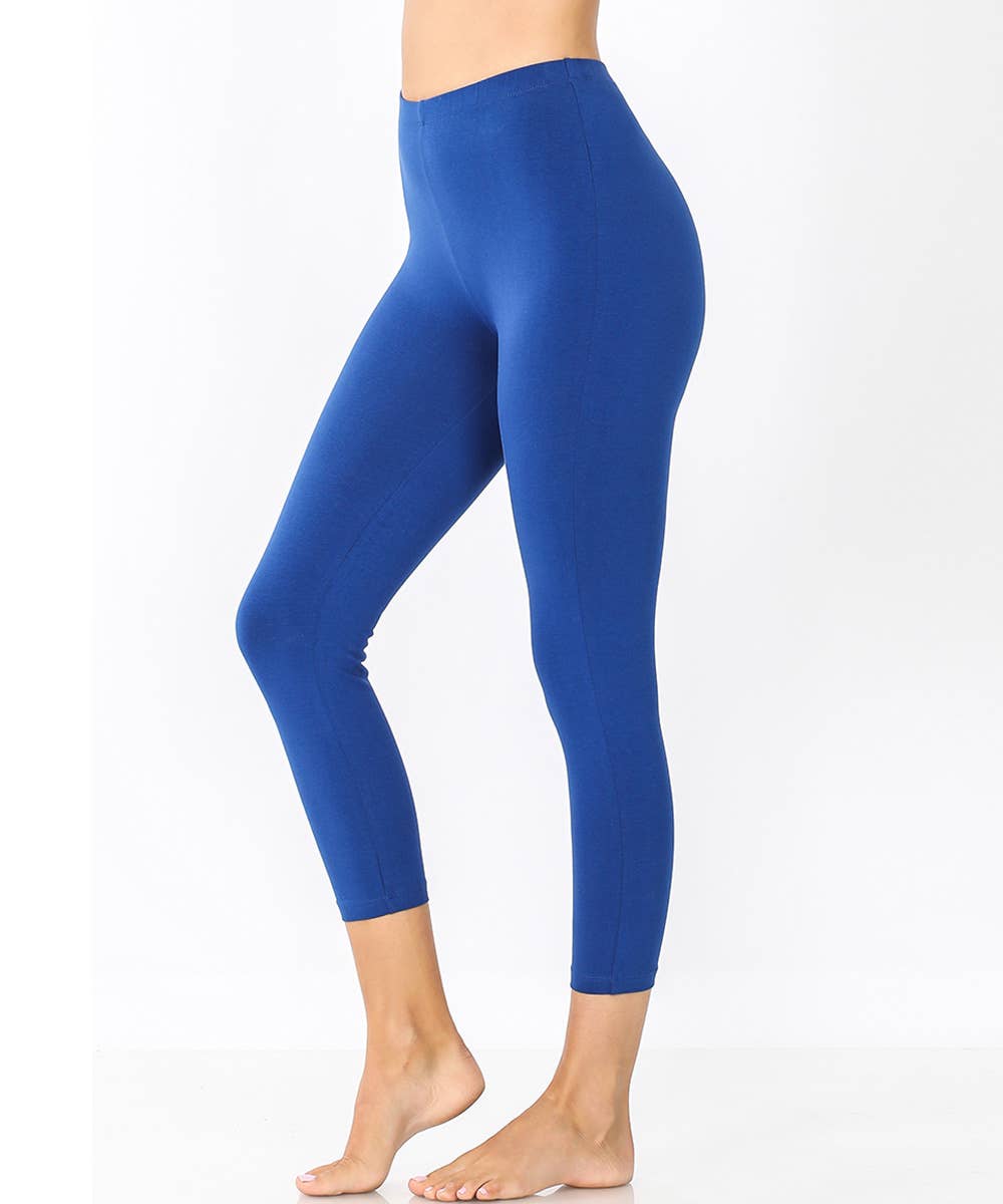 Cotton Capri Leggings