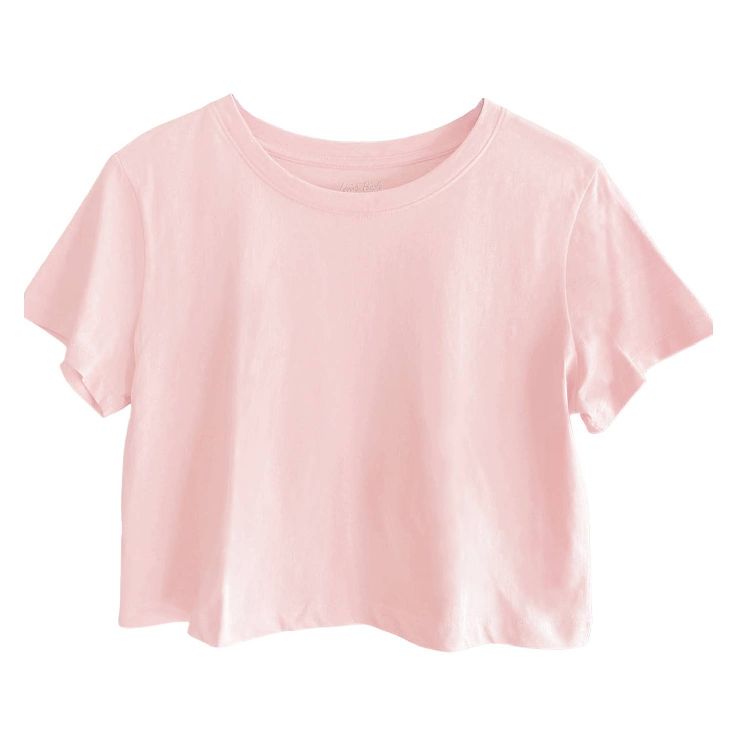 Premium cotton cropped tees