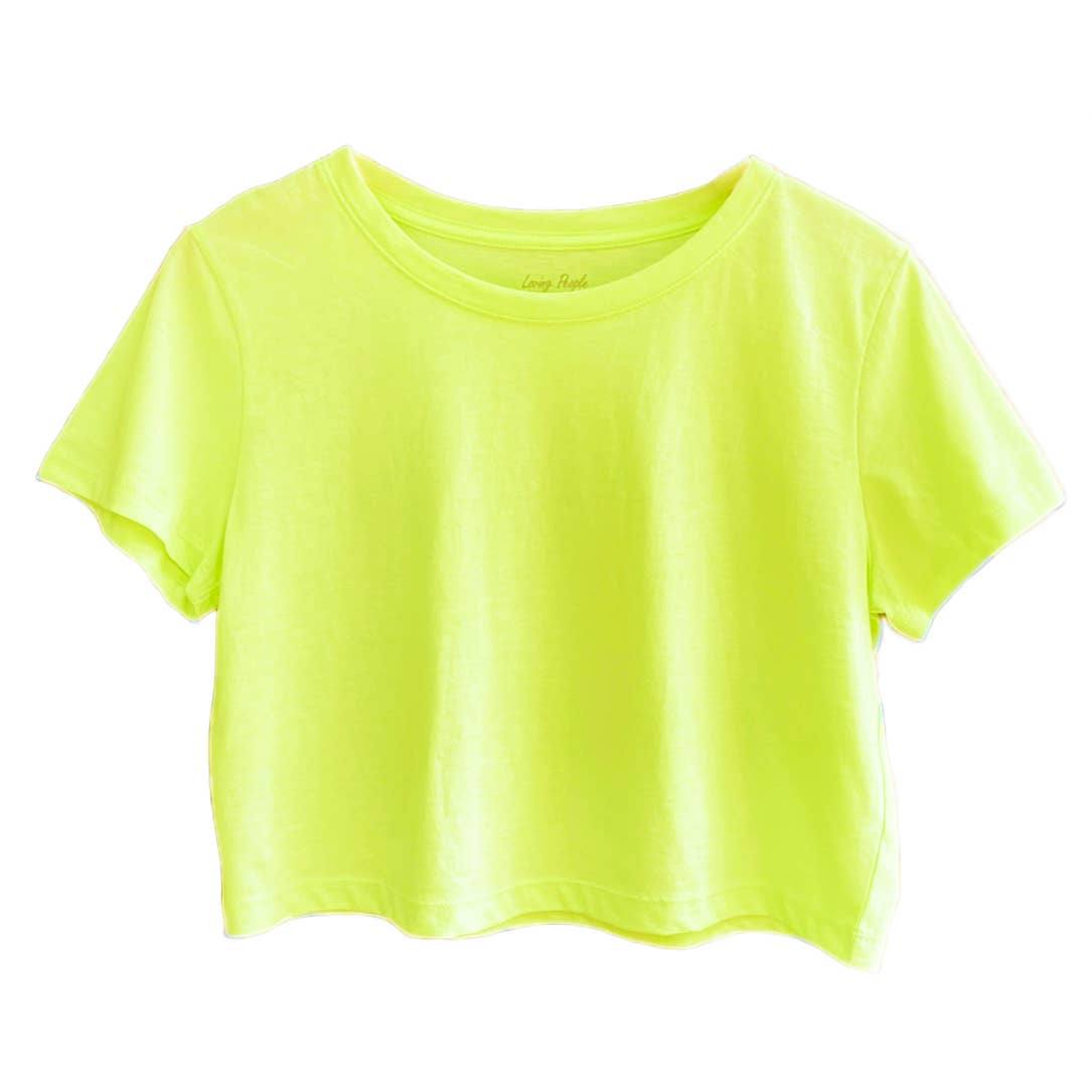 Premium cotton cropped tees