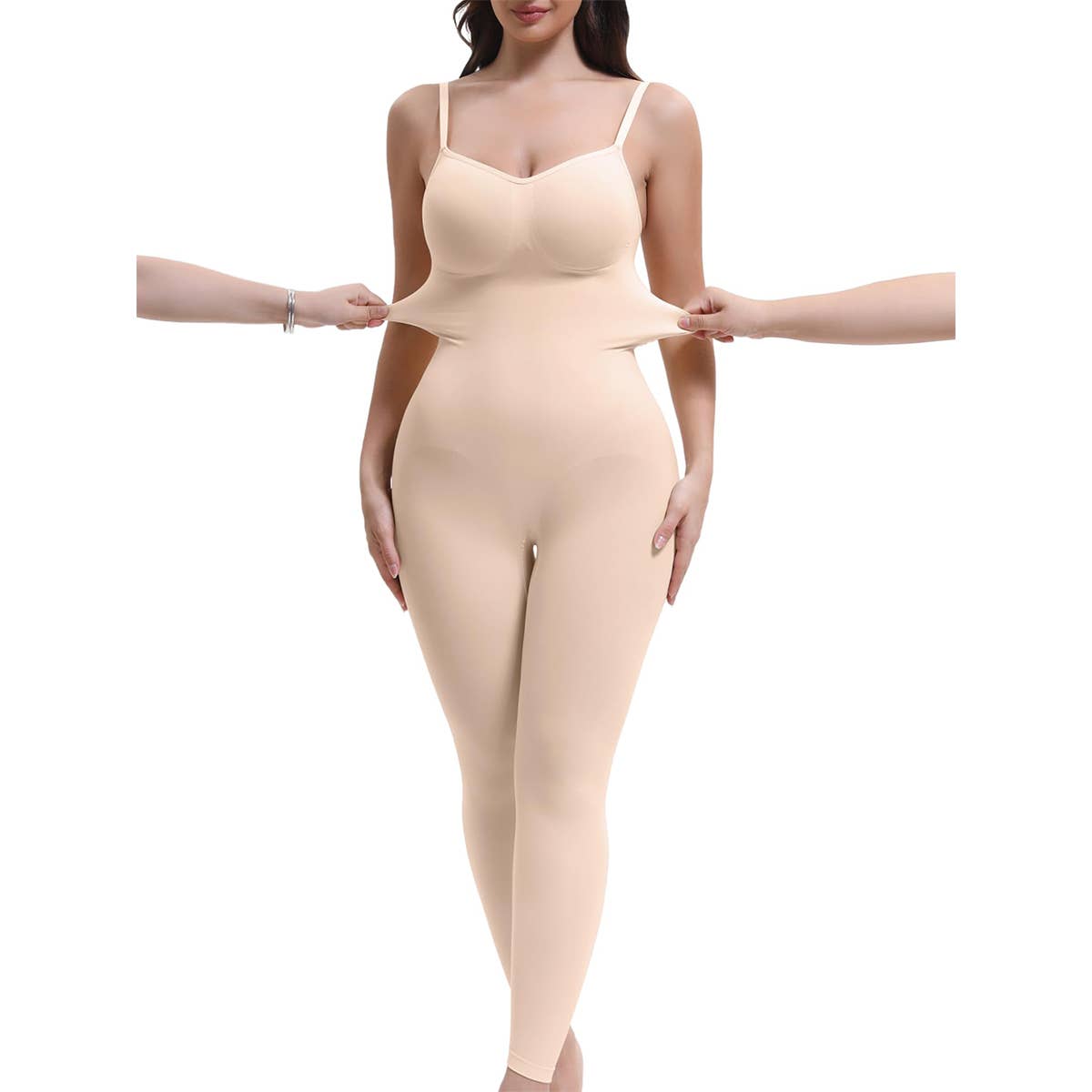 SHAPERX  Full Body Bodysuit Tummy Control Shapewear