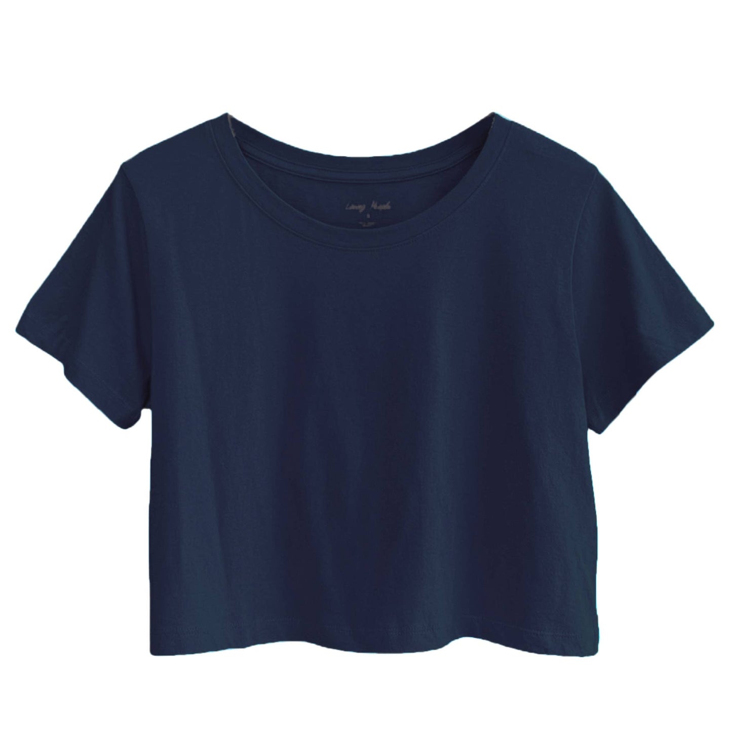 Premium cotton cropped tees
